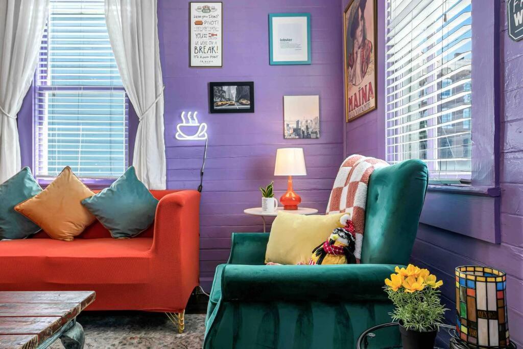 Friends Airbnb Themed 2Bed 2Bath Walkable To All Of Ybor Τάμπα Εξωτερικό φωτογραφία